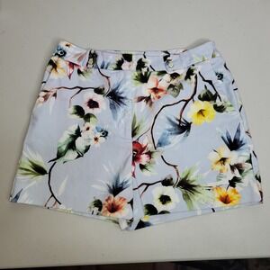 Zara Basic Collection Floral Print Shorts